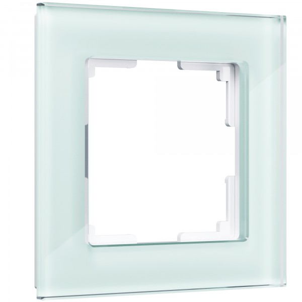 Рамка на 1 пост Werkel WL01-Frame-01 Favorit (натуральное стекло) - купить в Екатеринбурге